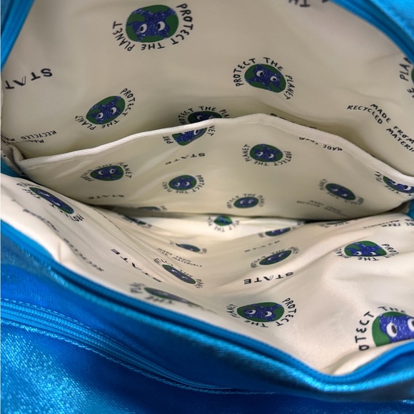 STATE Metallic Kane Kids Blue Backpack - Picture 6 of 10